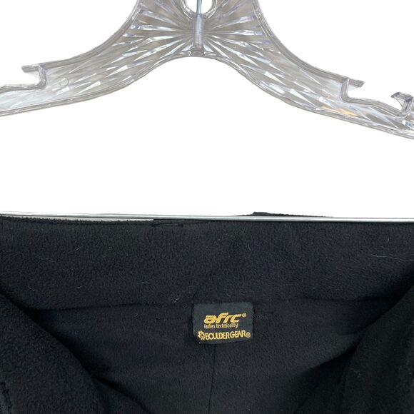 Boulder Gear Womens‎ AFRC Ski Pants Fleece Lined Pockets Zip Fly Black Size S - Picture 4 of 6
